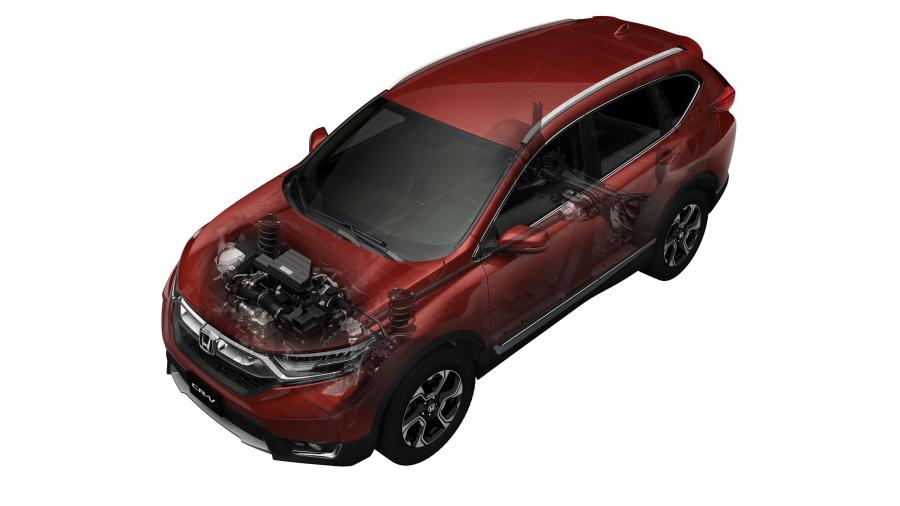 Схема Honda CR-V 2016 года  (NA) (фото 149 из 157)